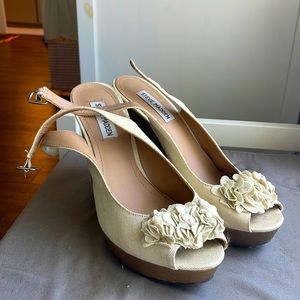 Steve Madden Tai Sandals Wedge Size 9